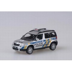 1:43 Масштабная модель Skoda Yeti 2009 Police Czech Republic