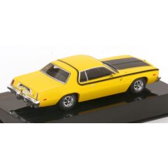 1:43 Масштабная модель PLYMOUTH Fury Road Runner 1975 Yellow/Black