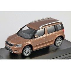1:43 Масштабная модель Skoda Yeti 2015 Terracotta Orange