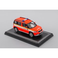 1:43 Масштабная модель Skoda Yeti FL (2013) - Fire Brigade Moravian-Silesian Region
