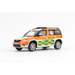 1:43 Масштабная модель Skoda Yeti FL (2013) - Pet-Medic