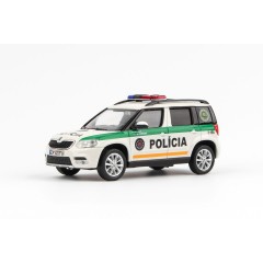 1:43 Масштабная модель Skoda Yeti FL (2013) - Police SK