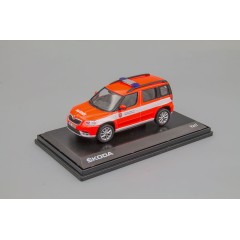 1:43 Масштабная модель Skoda Yeti FL (2013) 1:43 - Fire Brigade Moravian-Silesian Region