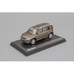 1:43 Масштабная модель Skoda Yeti FL (2013) 1:43 - Mato Brown Metallic