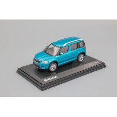 1:43 Масштабная модель Skoda Yeti FL (2013) 1:43 - Sea Blue Metallic
