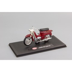 1:18 Масштабная модель Мотоцикл  Jawa 50 Pionyr type 21 (1967) Dark Red