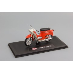 1:18 Масштабная модель Мотоцикл Jawa 50 Pionyr type 20 (1967) Red