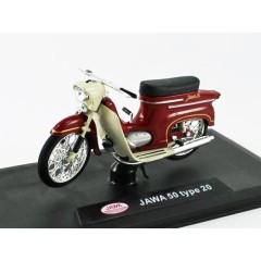 1:18 Масштабная модель Мотоцикл Jawa 50 Pionyr type 20 1967 Dark Cherry Red