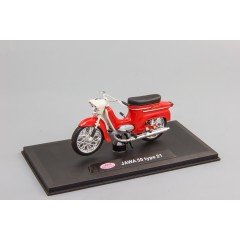 1:18 Масштабная модель Мотоцикл Jawa 50 Pionyr type 21 (1967)  Red