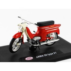 1:18 Масштабная модель Мотоцикл Jawa 50 Pionyr type 21 1967 Rosehip Red