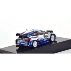1:43 Масштабная модель FORD Fiesta WRC #44 "M-Sport Ford WRT" Greensmith/Edmondson 8 место Rally Monte Carlo (с люстрой) 2021