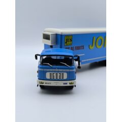 1:43 Масштабная модель BERLIET Tr12 Truck Semi-frigo Jus De Fruits Joker Transports (1964), blue