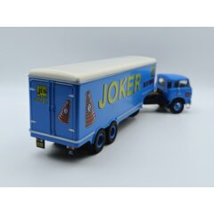 1:43 Масштабная модель BERLIET Tr12 Truck Semi-frigo Jus De Fruits Joker Transports (1964), blue