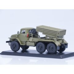 1:43 Масштабная модель БМ-21 "Град" (375), хаки