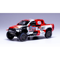 1:43 Масштабная модель TOYOTA GR DKR Hilux T1+ #217 "Toyota Gazoo Racing" Lategan/Cummings 5 место Rally Dakar 2023