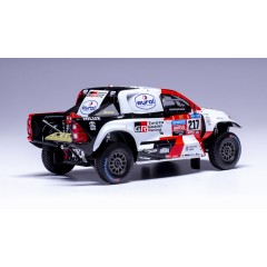 1:43 Масштабная модель TOYOTA GR DKR Hilux T1+ #217 "Toyota Gazoo Racing" Lategan/Cummings 5 место Rally Dakar 2023