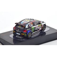 1:43 Масштабная модель VOLKSWAGEN Polo GTI R5 №55 Solberg/Mills 10 место Rally Wales (2019)