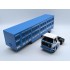 1:43 Масштабная модель VOLVO F89 Truck Commerce D'ovins Du Larzac Millau - Livestock Transporter - Trasporto Animali (1978), light blue / white