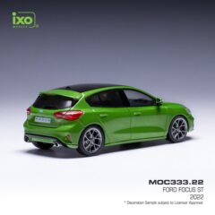 1:43 Масштабная модель FORD Focus ST 2022 Green Metallic