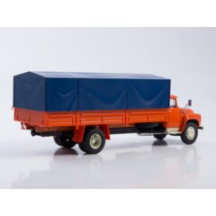 1:43 Легендарные грузовики СССР №71 - ЗИЛ-130ГУ бортовой с тентом