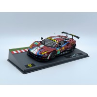 1:43 Масштабная модель FERRARI 488 Gt3 3.9l Turbo V8 Team Af Corse N 51 6h Silverstone (2017) Alessandro Pierguidi - James Calado, Red
