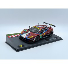 1:43 Масштабная модель FERRARI 488 Gt3 3.9l Turbo V8 Team Af Corse N 51 6h Silverstone (2017) Alessandro Pierguidi - James Calado, Red