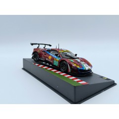 1:43 Масштабная модель FERRARI 488 Gt3 3.9l Turbo V8 Team Af Corse N 51 6h Silverstone (2017) Alessandro Pierguidi - James Calado, Red