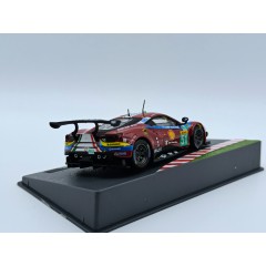 1:43 Масштабная модель FERRARI 488 Gt3 3.9l Turbo V8 Team Af Corse N 51 6h Silverstone (2017) Alessandro Pierguidi - James Calado, Red