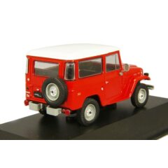 1:43 Масштабная модель TOYOTA LAND CRUISER FJ 40 4х4 1973 Red/White
