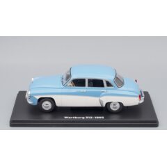 1:24 Масштабная модель WARTBURG 312 1965, blue / white