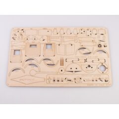 1:35 Сборная модель ЯАЗ-205 самосвал