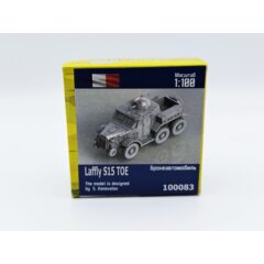 1:100 Сборная модель Французский бронеавтомобиль Laffly S15 TOE