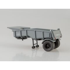 1:43 Масштабная модель Полуприцеп-самосвал МАЗ-5232В, серый