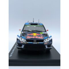 1:24 Масштабная модель VW Polo R WRC #2 "Volkswagen Motorsport" Latvala/Anttila Winner Rally Mexico 2016
