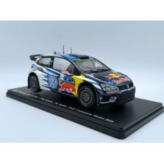 1:24 Масштабная модель VW Polo R WRC #2 "Volkswagen Motorsport" Latvala/Anttila Winner Rally Mexico 2016