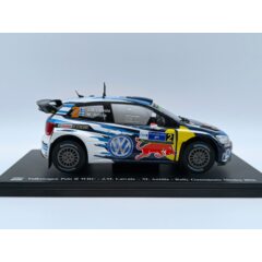 1:24 Масштабная модель VW Polo R WRC #2 "Volkswagen Motorsport" Latvala/Anttila Winner Rally Mexico 2016