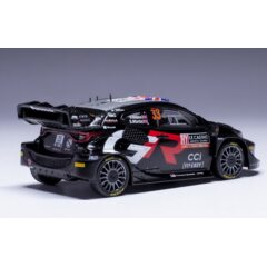1:43 Масштабная модель TOYOTA GR Yaris Rally1 Hybrid #33 "Toyota Gazoo Racing WRT" Evans/Martin 3 место Rally Monte Carlo 2024