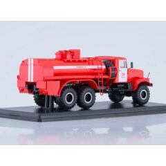 1:43 Масштабная модель Пожарная цистерна АЦ-8,5 (КРАЗ-255Б)