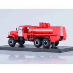 1:43 Масштабная модель Пожарная цистерна АЦ-8,5 (КРАЗ-255Б)