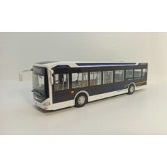 1:42 Масштабная модель Электробус Zhong Tong, бело-черный