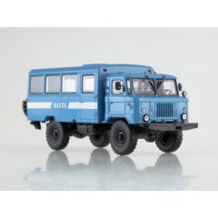 1:43 Масштабная модель Вахтовый автобус НЗАС-3964 (66)