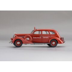 1:43 Масштабная модель Легковой автомобиль тип 101, «Пожарная Охрана» г. Ленинград - 1951 г.