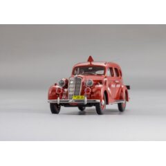 1:43 Масштабная модель Легковой автомобиль тип 101, «Пожарная Охрана» г. Ленинград - 1951 г.