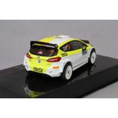 1:43 Масштабная модель FORD Fiesta Rally2 #39 "Hertz" Boland/Joseph (с люстрой) 24 место Rally Monte Carlo 2024