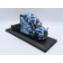 1:43 Масштабная модель седельный тягач FREIGHTLINER Cascadia 2018 Blue/White/Black