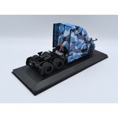 1:43 Масштабная модель седельный тягач FREIGHTLINER Cascadia 2018 Blue/White/Black