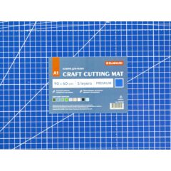 Коврик для резки DeMauri Синий кобальт,  формат А1, 5 слоёв