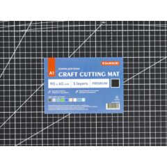 Коврик для резки DeMauri Глубокий чёрный,  формат А1, 5 слоёв