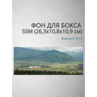 Фон для бокса SSM (26,3x10,8x10,9 см), вариант №12