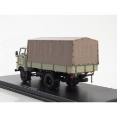 1:43 Масштабная модель IFA W50L бортовой с тентом (серый)